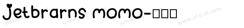 jetbrarns momo字体转换